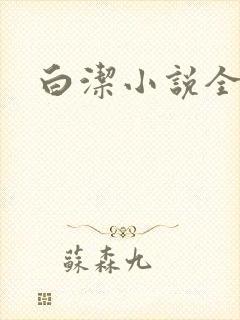 白洁小说全文封面