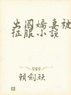 出国娇妻被黑人征服小说封面