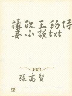 摄政王的侍爱逃妻小说txt