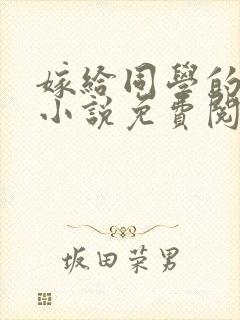 嫁给同学的妈妈小说免费阅读全文下载