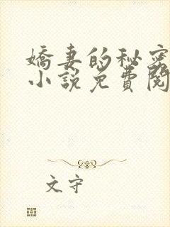 娇妻的秘密陈静小说免费阅读封面
