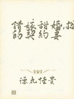 错嫁甜婚,总裁的契约妻