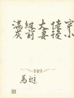 满级大佬穿成炮灰前妻后小说