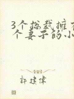 3个总裁拥有一个妻子的小说封面