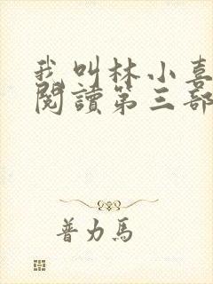 我叫林小喜全文阅读第三部