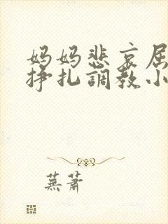 妈妈悲哀屈辱的挣扎调教小说封面