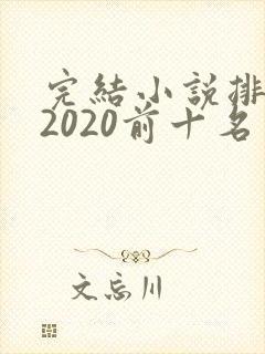 完结小说排行榜2020前十名玄幻封面