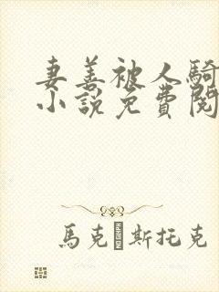 妻善被人骑小石小说免费阅读