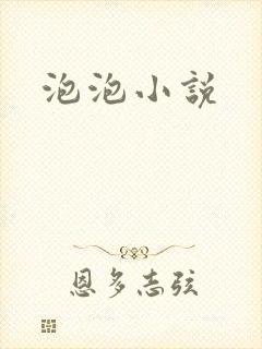 泡泡小说