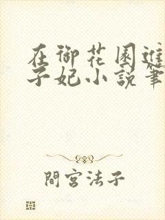 在御花园进入太子妃小说笔趣阁