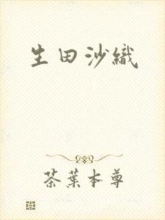 生田沙织封面