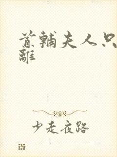 首辅夫人只想和离