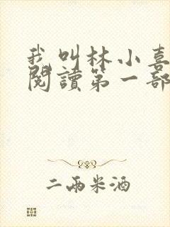 我叫林小喜全文阅读第一部