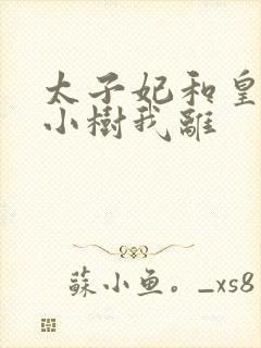 太子妃和皇上在小树我离封面
