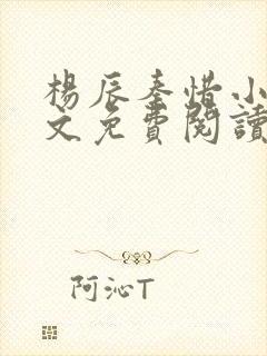 杨辰秦惜小说全文免费阅读最新