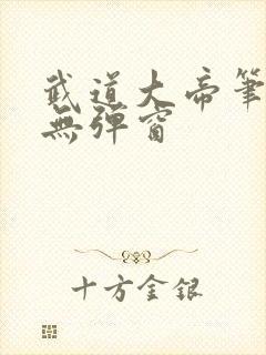 武道大帝笔趣阁无弹窗