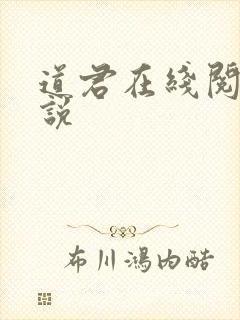 道君在线阅读小说封面