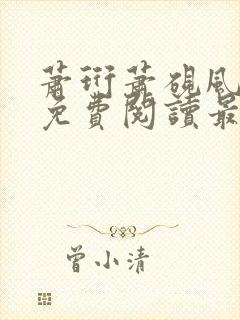 萧珩萧砚风全文免费阅读最新章节更新封面