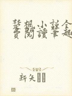 楚枫小说全文免费阅读笔趣阁
