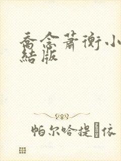 乔念萧衡小说完结版