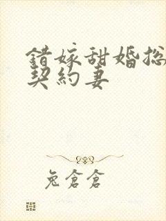 错嫁甜婚总裁的契约妻