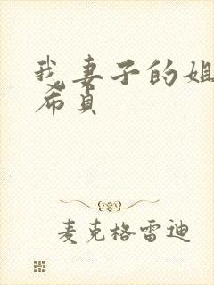 我妻子的姐姐金希贞
