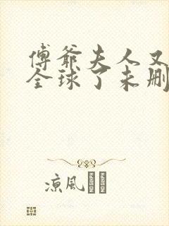 傅爷夫人又惊艳全球了未删减