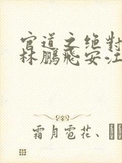 官道之绝对权力林鹏飞安江小说精校