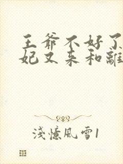 王爷不好了,王妃又来和离了完整版