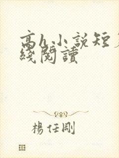 高h小说短篇在线阅读