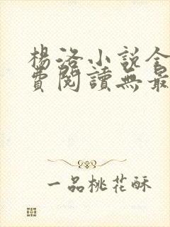 杨洛小说全文免费阅读无最新章节封面