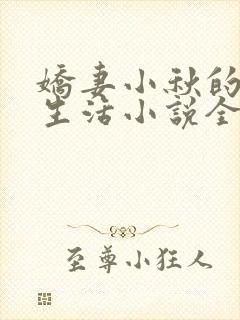娇妻小秋的幸福生活小说全文阅读