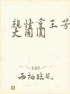 亲情会王芳高敏大团圆封面