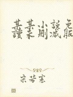 某某小说免费阅读未删减版