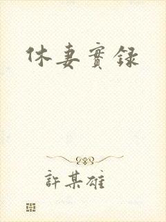 休妻实录封面