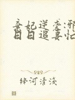 弃妃逆袭:邪王日日追妻忙最新版