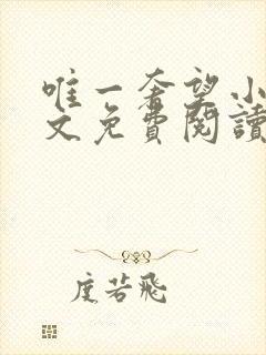 唯一奢望小说全文免费阅读
