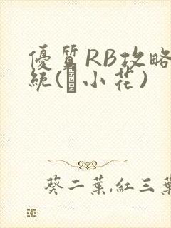 优质RB攻略系统(寀小花)