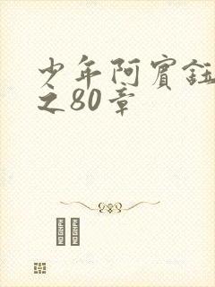 少年阿宾钰慧篇之80章封面
