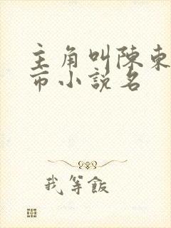 主角叫陈东的都市小说名