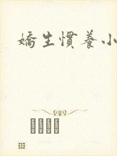 娇生惯养小说
