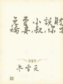 免费小说财阀小娇妻,叔,你要宠坏我
