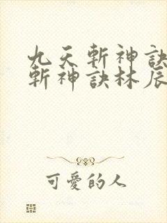 九天斩神诀九天斩神诀林辰