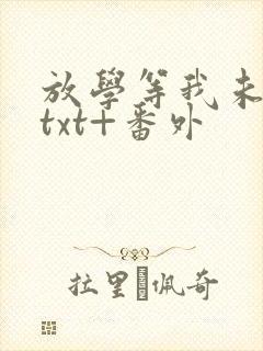 放学等我未删减txt+番外