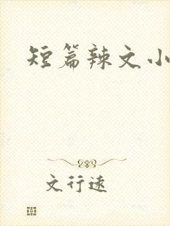 短篇辣文小说