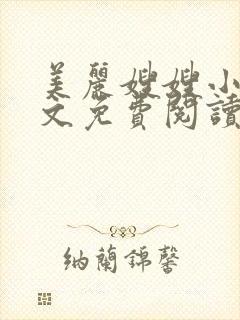 美丽嫂嫂小说全文免费阅读封面