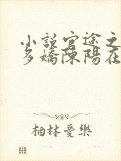 小说官途之红颜多娇陈阳在线阅读
