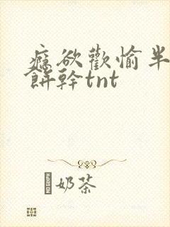 瘾欲欢愉半块小饼干tnt