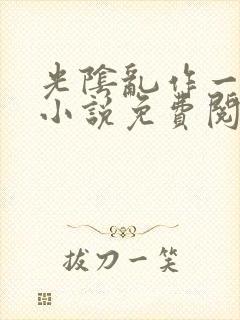光阴乱作一团的小说免费阅读封面