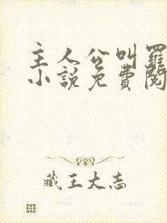 主人公叫罗铮的小说免费阅读笔趣阁